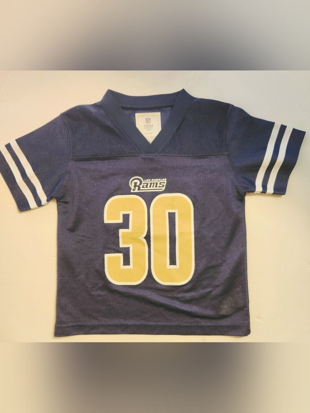 💜💚NFL Toddler Los Angeles Rams Gurley II #30 Jersey Boy/Girl Size: 4T